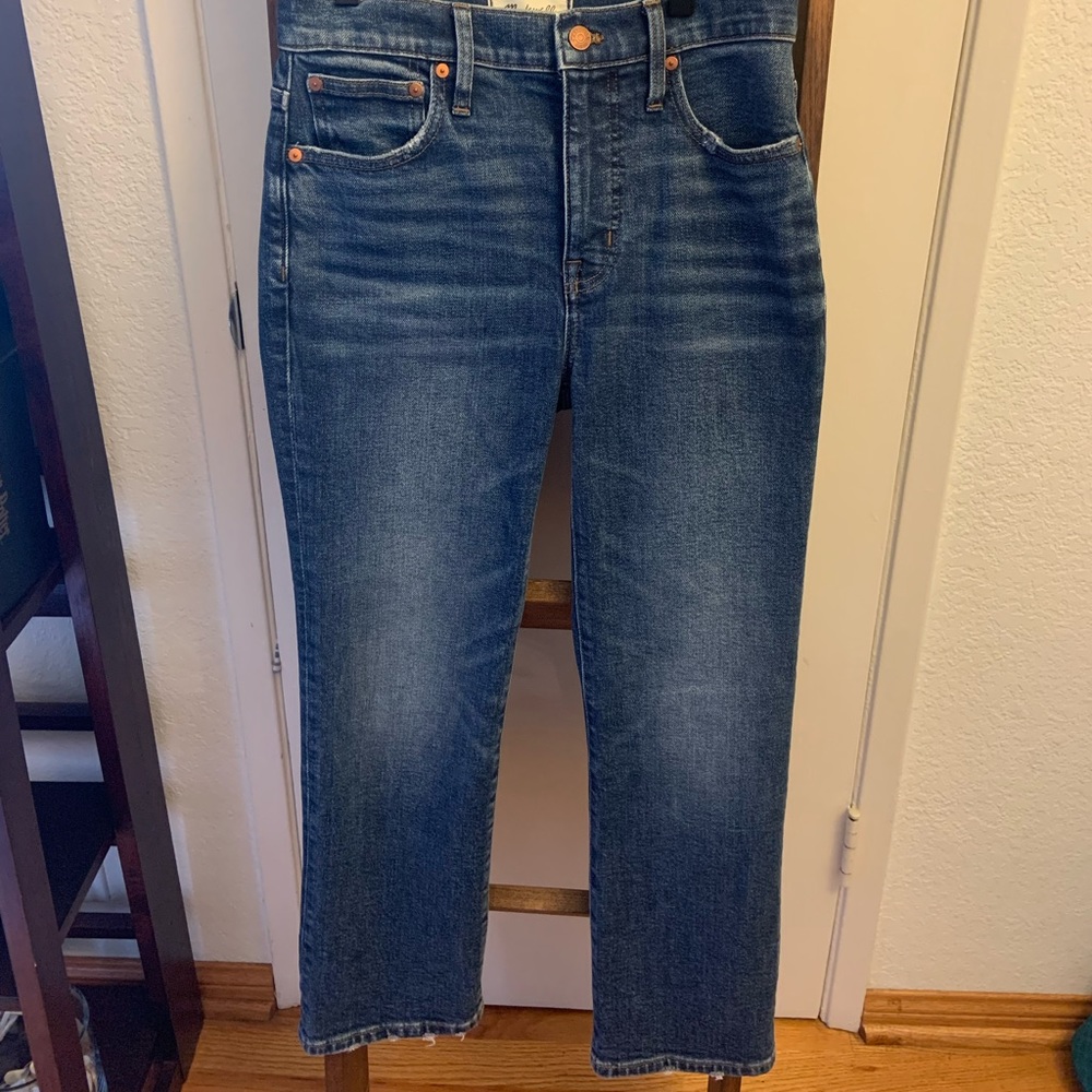 27P Madewell Slim Demi-Boot Jean